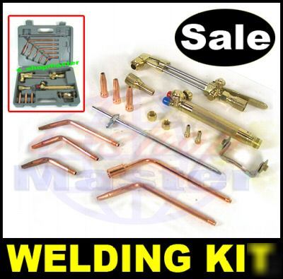 Solid brass welding kit cutting heating torch handle ss