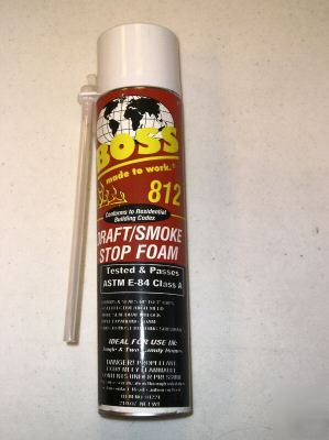Draft/smoke stop foam boss 812 24OZ spray can