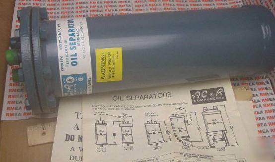 Ac&r components oil separator s-5887 refrigeration 7/8