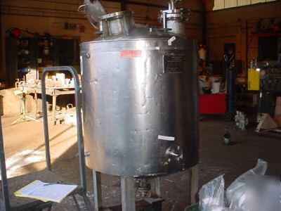 500 liter stainless steel jacketed reactor 