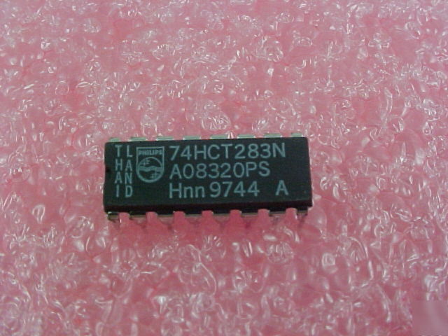 74HCT283 hi-speed cmos 4-bit binary full adder