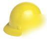 Fibre-metal roughneck fiberglass hard hat P2QRW yellow