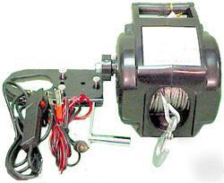 3179 - 2000 lb 12V electric winch with remote