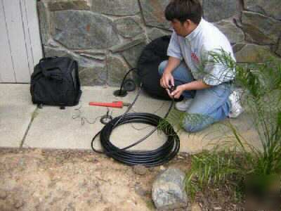 Color sewer drain pipe camera video inspection system
