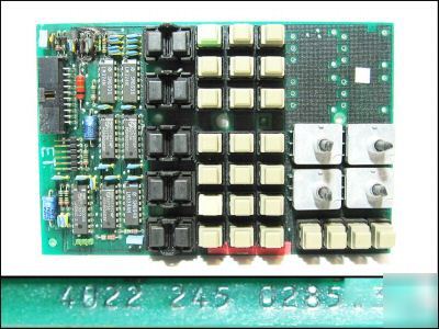 Fluke meter ? scope 4022-245-0285.3 control panel board