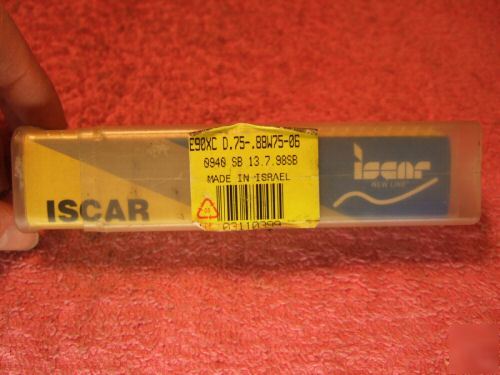 Iscar mill kit, E90XC d.75- .88W.75-06 used in box 