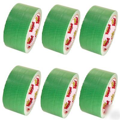 6 rolls light green duct tape 2