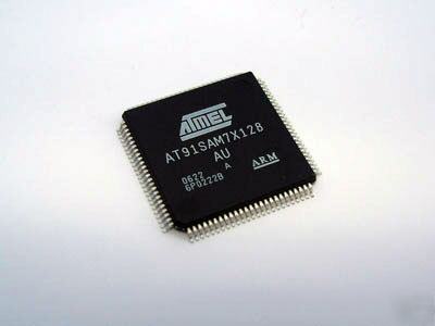 AT91SAM7X128AU-001 ARM7 with ethernet