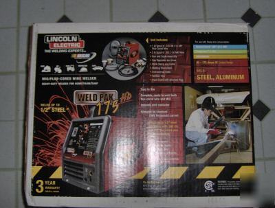 New brand lincoln electric 175 hd mig welder ( )