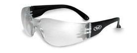 Rider safety glasses by global vision clear lenses