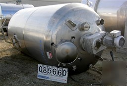Used: reimelt pressure tank, 1981 gallon (7500 liter),