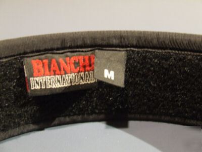 Bianchi accumold duty belt, model 7200, used/medium