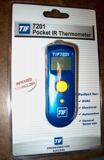 New handheld pocket ir thermometer TIF7201 infrared