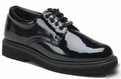 Rhino uniform patent leather shoes