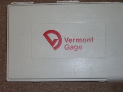 Vermont gage class zz plug gage set retail $575