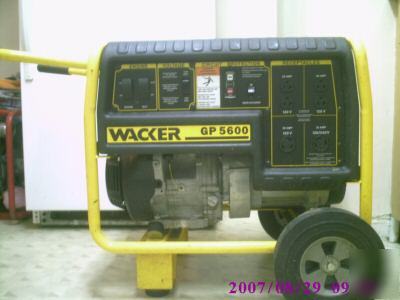 Wacker generator 5600 motor honda 11.0