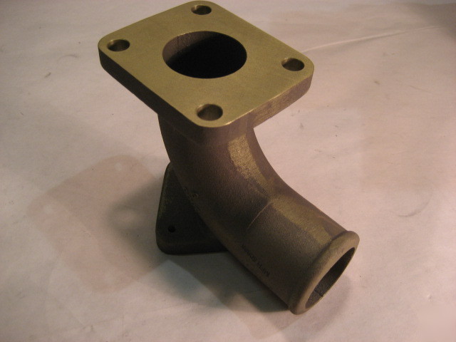 Elbow flange to hose connection 2 inch hose 