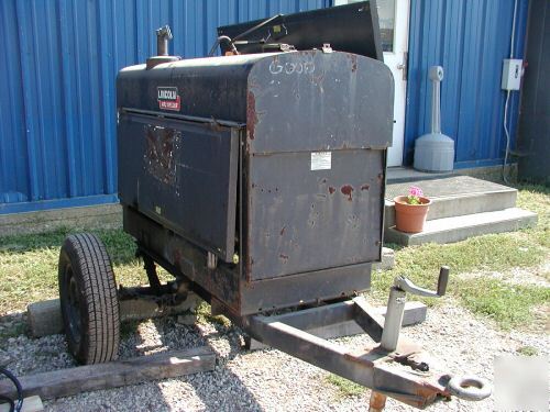 Lincoln sa-250-D3.152 diesel welder with trailor