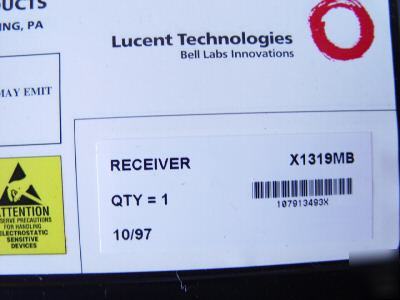 Lucent X1319MB fiber optic receiver 