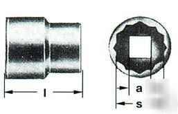 New ampco W266 12-point socket non-sparking non-magnetc
