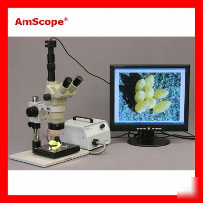 Ultimate 3.25X-90X zoom microscope w/ usb pc camera