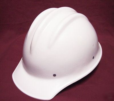 Bullard 502 fiberglass hard hat w/ suspension 
