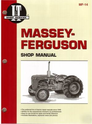 Massey ferguson mf 35 diesel tractor workshop manual 