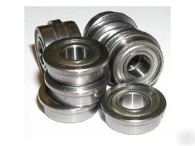 10 flanged bearings 3 x 7 x 3 ball bearing 3X7 shielded