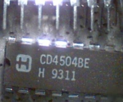 50 CD4504BE,voltage level-shifter,ttl/cmos,dip,4504,nos
