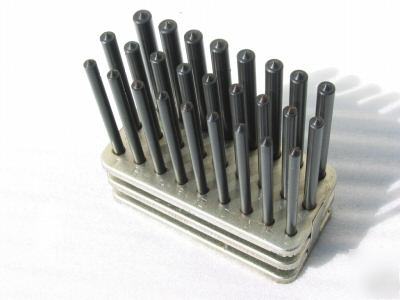 New 26 pc a to z letter transfer punch set punches sets 
