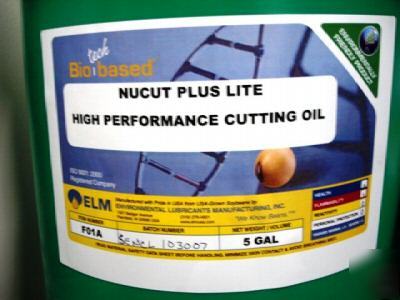 Soyeasy nucut lite, biodegradable soy based cutting oil