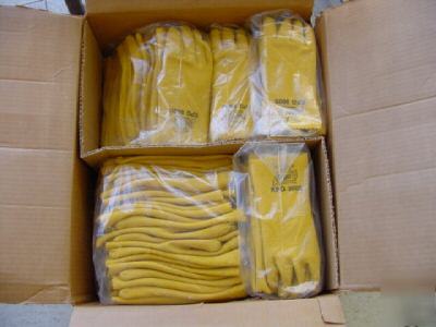 Case of best kpg 960S breathable pvc coating gloves