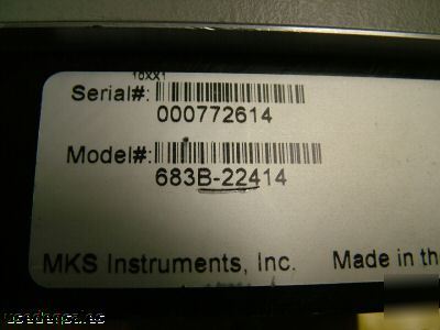 Mks instruments exhaust throttle valve 683B-22414
