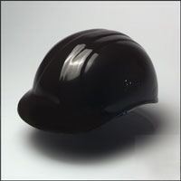 12 bump caps for head protection black dozen case lot