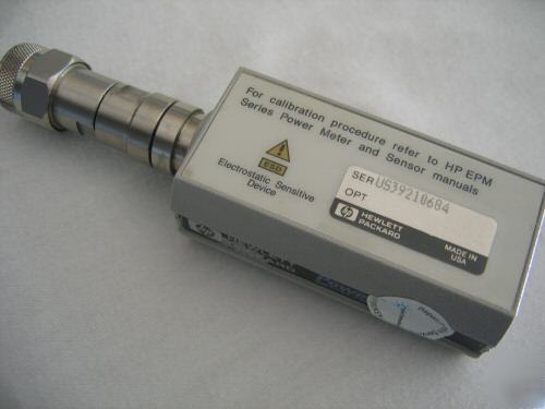 Hp agilent E9300A power sensor, 10 mhz - 18 ghz