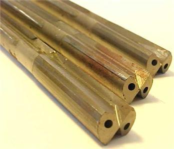 Lot of 3 carbide tipped gun drills ~ .490