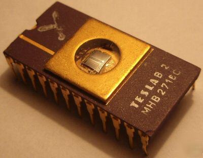 New 2716 eproms tesla ceramic gold - lot of 20 pcs - 