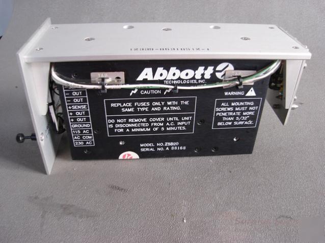 Abbott technologies Z5B20 dc power supply