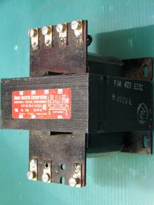 Acme industrial control transformer ta 1 81213 110E