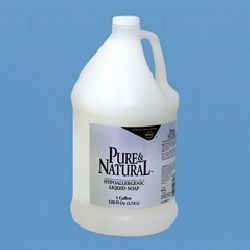 Pure & natural liquid soap, gallon bottle-dia 08628