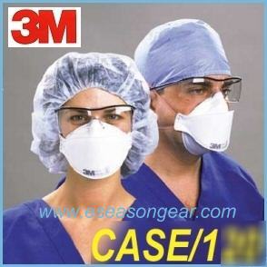 3M 1870 N95 respirators surgical masks, case/120, flu