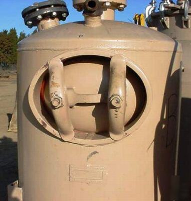Agitated steel tank w/ motor