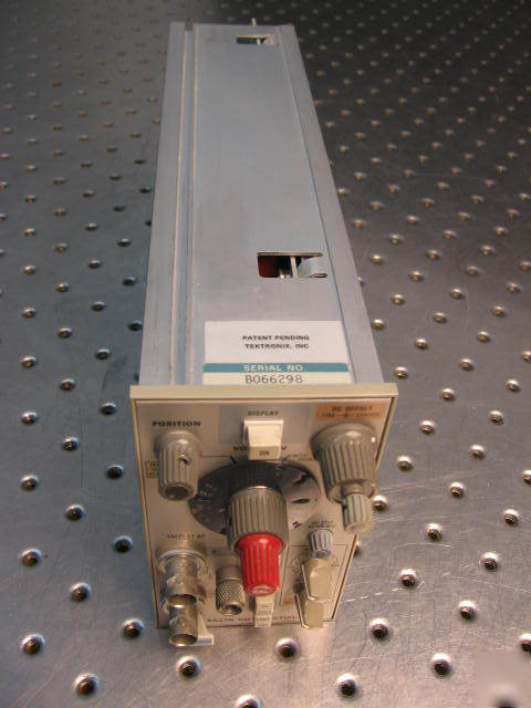 G37549 tektronix 5A22N differential ampl. plug-in