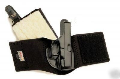 Galco ankle glove open top holster s&w j frame 442 640