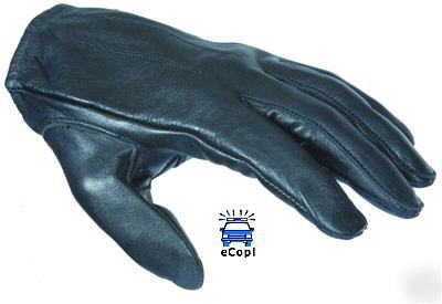 Damascus dyna thin unlined leather search gloves md