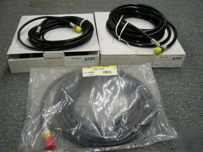 New 3 heliarc & l-tec power cable hose assy water inlet 