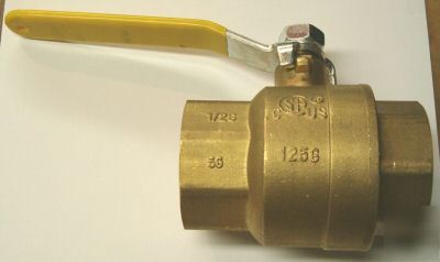 #VA05 - brass ball valve 1-1/2