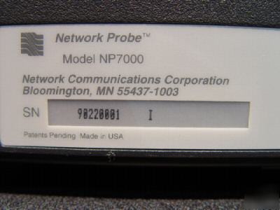 Network communications corp NP7000 network probe