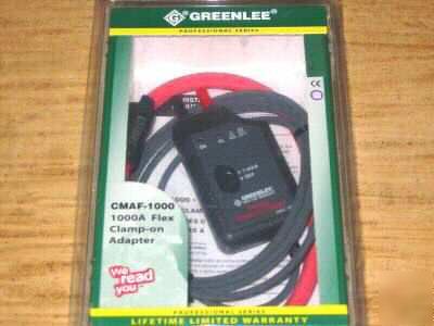 New greenlee cmaf-1000 clamp-on adapter