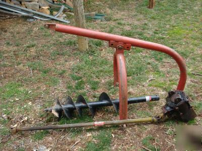 Post hole digger auger 3 point